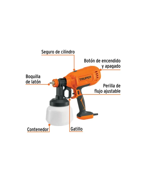 pistola para pintar de 330 w