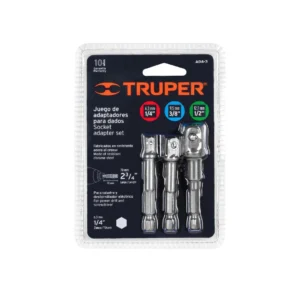 adaptadores para dados 1/4 3/8 y 1/2