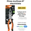 pinza multiuso 8" electricista